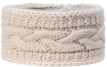 GIESSWEIN Headband Stirnberg - Warmes Merino Damen Stirnband, Winter Strick Haarband, Ohrenwärmer Frauen, Breites Kopfband mit Fleece Innenfutter