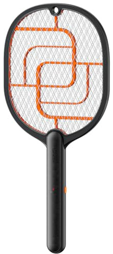 GAIATOP Electric Fly Swatter, 3800V Battery Powered Handheld Fly Zapper, 3-Layer Protection Grid Bug Zapper Racket for Home Bedroom Kitchen Office Backyard Patio Indoor Outdoor