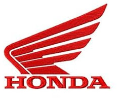 Honda - Parche adhesivo de vinilo para moto, coche, superficie de diferentes tamaños
