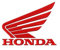 Honda - Parche adhesivo de vinilo para moto, coche, superficie de diferentes tamaños