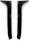 Nonuin Splitter Frontspoiler Für VW Für Golf 6 MK6 GTI GTR GTD 2008-2013 Glänzend Schwarz ABS Heckscheibe Seitenkoffer Spoiler Canard Splitter Zubehör (Farbe : Golf 6 GTI R GTD)