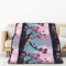 TORONG Doppelseitige, kleine rosa Blumen, Überwurfdecke für Couch, Auto, Bett, Nickerchen, warme und bequeme Decke, 152,4 x 203,2 cm