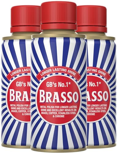Brasso Metal Polish, 175 ml (Pack of 3)