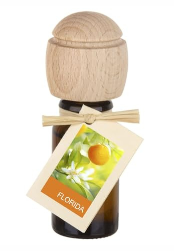Piccolino Raumduft Duftöl Florida mit Buchenholzkopf Diffuser Parfümöl 10 ml