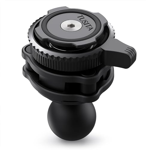 TUSITA Twist Lock 1 Ball Adaptor Mount with Vibration Dampener