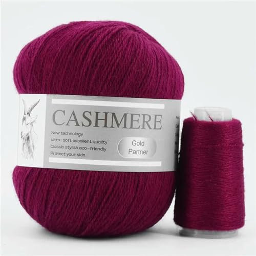 Kaschmirgarn zum Stricken, 3-lagig, feiner Kammgarn-Kaschmir, gestrickt, 6 Stränge, Kaschmirwolle, Ziegendaunengarn für Kinder