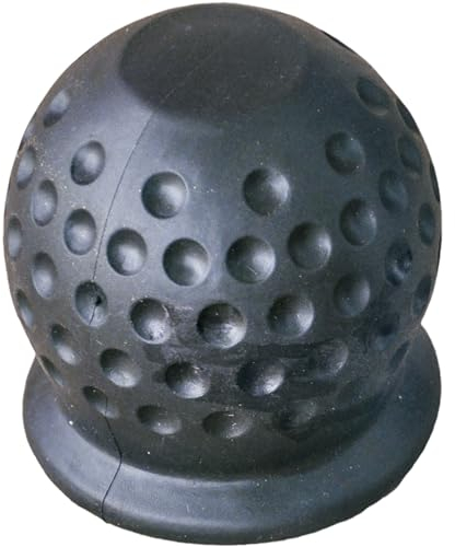mb-m® Abdeckung Anhängerkupplung schwarz Golfball Schutzkappe Kappe Anhänger Kupplung
