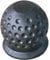 mb-m® Abdeckung Anhängerkupplung schwarz Golfball Schutzkappe Kappe Anhänger Kupplung