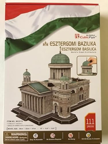 3D Puzzle Esztergom Basilica Sankt Adalbert Kathedrale Ungarn CubicFun