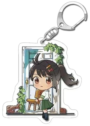 acsewater Suzume no Tojimari Schlüsselanhänger Anime gedruckt Acryl keychain Cute Cartoon Anhänger Daijin Schlüsselanhänger...