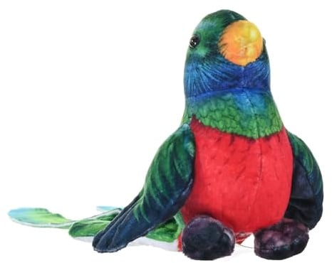 Wild Republic Rainforest Quetzal, Plüschtier, 11.4 cm, Plüschspielzeug, Füllung aus recycelten Wasserflaschen, umweltfreundlich