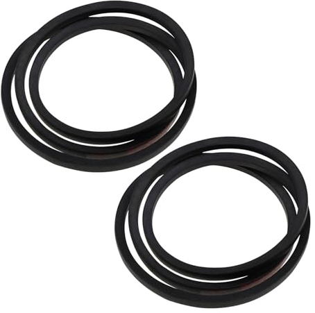 OTOTEC 2 Stück A Typ Förderriemen A58-13 x 1473Li Antriebsriemen Gummi Antriebsriemen Rasenmäher Getrieberiemen 1473 mm Kompatibel mit Hecht 5060 Vg.Nr. 96500.119
