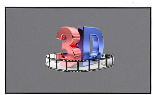 Projector Screen Projector 92 100 110 120 133 Inch 16:9 4K Foldable Portable Projection Movies Screen Theater Outdoor Indoor(92 inch)