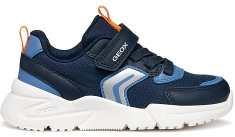 Geox JUNIOR J Loftus Boy Sneakers Navy/ORANGE 31_EU