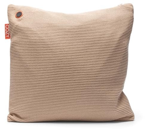 Cozy Heated Cushion UNA - Cordless (Beige Knitted)