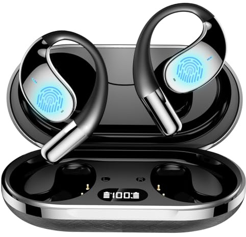 Auriculares de Traducción de Idiomas AI EFOTIML, Auriculares que Traducen 150 Idiomas y Acentos en Tiempo Real, Auriculares Traductor OWS 3-en-1 con Gancho Ajustable para Negocios, Aprendizaje