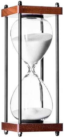 Joselin Grand Sablier 60 Minutes, Sablier Décoratif en Bois