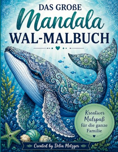 Das große Mandala-Wal-Malbuch