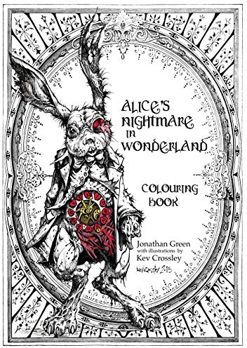 Alice's Nightmare in Wonderland Colouring Book (Snowbooks Fantasy Colouring Books, Band 1)