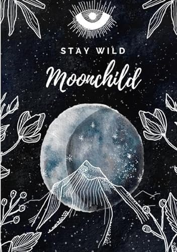 Moon Collection / Notizbuch, Bullet Journal, Journal, Planer, Tagebuch Stay Wild Moonchild
