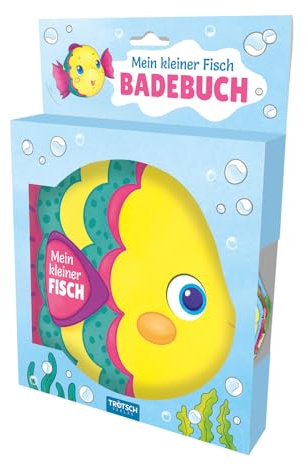 TRÖTSCH - Badebuch Mein kleiner Fisch : Kinderbuch Spielbuch Badewannenbuch: Kinderbuch Badebuch Spielbuch Entdeckerbuch