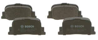 Bosch BP441 - Brake Pads Car Rear Axle - 1 Set of 4 Pads | Bosch Quality - Reduced Noise and Dust - ECE-R90 Certified - Copper-Free