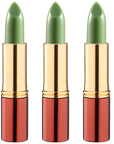 IKOS Lippenstift 3er Set: der denkende Lippenstift DL2 grün – nachtrosa