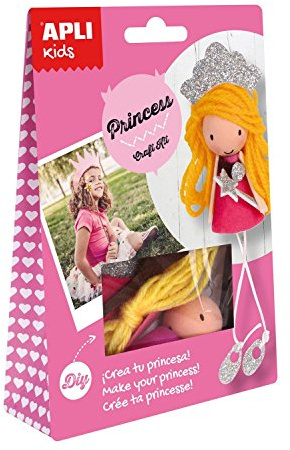 APLI Kids Create Ihre eigenen Prinzessin Puppe Kit (Mehrfarbig)