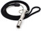 makstore Signalpfeife Pfeife Trillerpfeife mit Halsband + Schlüsselanhänger, 54x10mm
