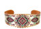 COPPER REFLECTIONS SW Native Armbänder, mit SW Native Motiven Design verstellbare offene Kupfermanschette Handgefertigte konische Manschette, einheimischer Schmuck