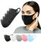 Stoffmaske 5 Stück schwarz für ältere Kinder Jugendliche Erwachsene Mundschutz Maske waschbar, Behelfsmaske Alltagsmaske Gesichtsmaske Damen Herren