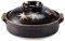 RONGJJ Cocotte, Casserole Traditionnelle Japonaise en Argile, Casserole Ronde en Céramique D'isolation, Casserole Saine avec Casserole en Céramique, Maple Leaf, Small