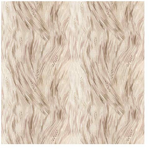 Fototapete Premium Aquarell Weizen in Beige Wandtapete Quadrat 240 x 240cm