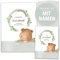 OLGS U-Heft und Impfpasshüllen Set 3-teilig | Cute Forest Bär | Untersuchungsheft Hülle & Impfpasshülle schöne Geschenkidee personalisierbar mit Namen und Geburtsdatum (U-Heft Set, personalisiert)