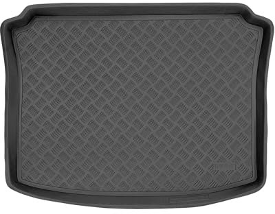 M MOTOS Tapetes de PE para maletero apata para SEAT Leon I (MK1) 1999-2005 Mejore la comodidad de su viaje con la resistente alfombrilla para el maletero del coche, que protege contra la suciedad y el