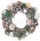 G. Wurm GmbH: Tischkranz für Weihnachten - Adventskranz Weihnachtskranz Dekokranz mit Kugeln und Tannenzapfen