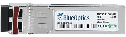 BlueOptics E10GSFPER modulo del ricetrasmettitore di rete Fibra ottica 10000 Mbit/s SFP+ 1550 nm