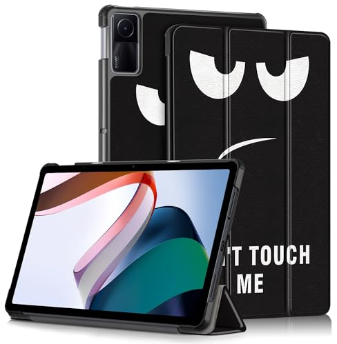 Yiernuo Hülle für Xiaomi Redmi Pad SE Tablet 11 Zoll 2023, Schlank Slim Schutzhülle mit Auto Schlaf/Wach,Don't Touch