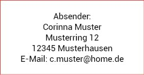 Adressaufkleber, personalisierte Adressetiketten. 280 Stück | 48x25 mm | kleine, individuell anpassbare Etiketten mit Wunsch-Text. Personalisiert. Aufkleber für Namen, Adressen und Absender