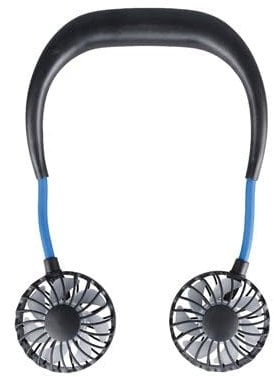 GSC Bhari Ventilador de cuello portátil recargable USB