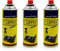 Clipper Cartuchos de Gas Butano 400ml para Hornillos y Quemadores, Compatible con la Mayoría de Hornillos de Camping (3 Cartuchos)