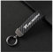 Generisch Auto SchlüSselanhäNger für Hyundai Tucson, Microfiber Leder SchlüSselanhäNger Auto Mit Um 360 ° Drehbarem Anti-Verlust-D-Ring,Black