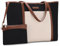 VX VONXURY Cabas Femme Sac a Main Femme avec petit pochette Sac Ordinateur pour 15,6 Pouces avec Rembourrée Antichoc Compartiment Sac Fourre Tout Femme pour Travail, Achats