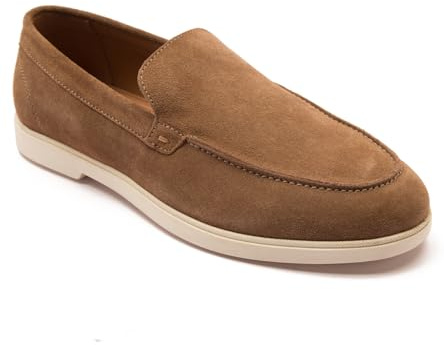 Thomas Crick 'Fenway' Men's Suede Leather Slip-on Casual Loafer Shoes