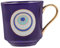 HOLIDYOYO Taza de cerámica marca taza de café turco taza de chocolate caliente tapa vaso de café modelado único vasos de te para amiga copa de ojo turco taza de ojo turco de cerámica