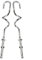 2-Pack Stainless Steel Egg Beater Attachment for Kenwood Beach Hand Mixers, Dough Blender Whisk Replacement, Kitchen Mixer Accessories, 17.5/21.5/18cm(D)