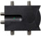 Vocdikficy Amplificador de TV Bidireccional, Amplificador de Señal de Antena de TV de 2 Entradas con Divisor de Señal de TV de Bajo Ruido de 4 Salidas