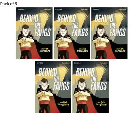 Book 15: Behind the Fangs & Cat Burglars - Pack of 5 (Read Write Inc. Fresh Start: Reading Practice)
