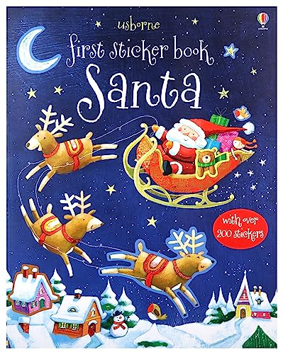 First Sticker Book Santa