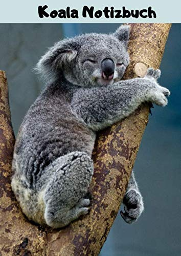 Koala: Journal A4 kariert | Koalas | Notizbuch | über 110 Seiten mit Inhaltsverzeichnis | perfekt als Geschenk, Matheheft oder Tagebuch